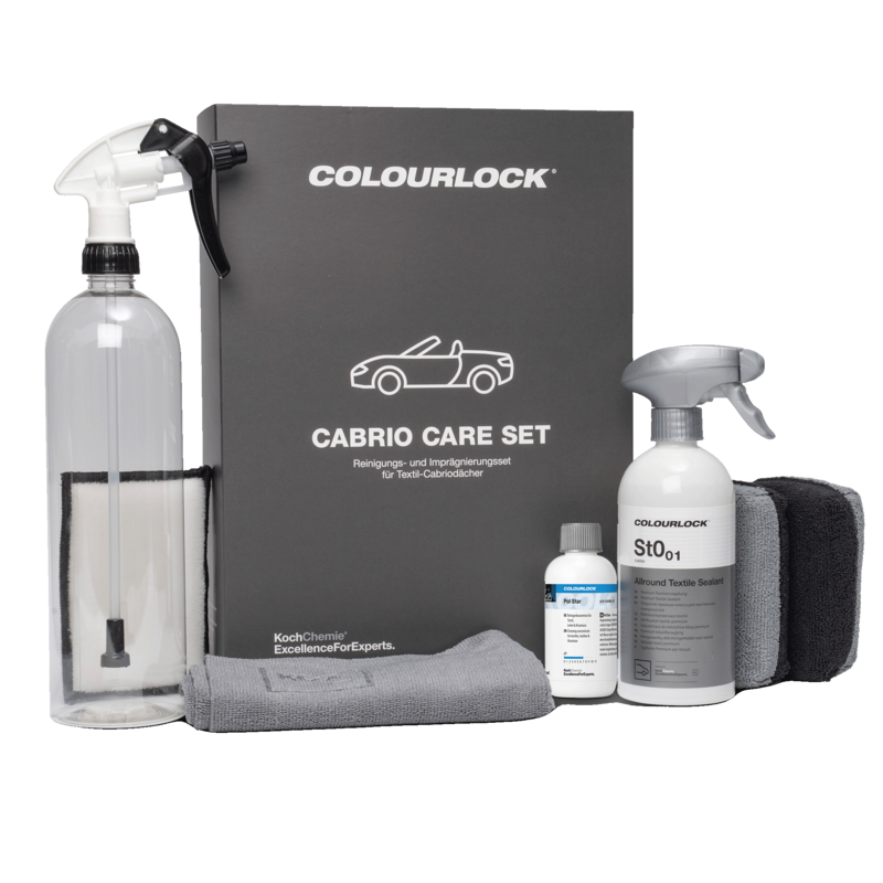 COLOURLOCK Cabrio Care Set -Reinigungs- und Imprägnierungsset für Textil-Cabriodach