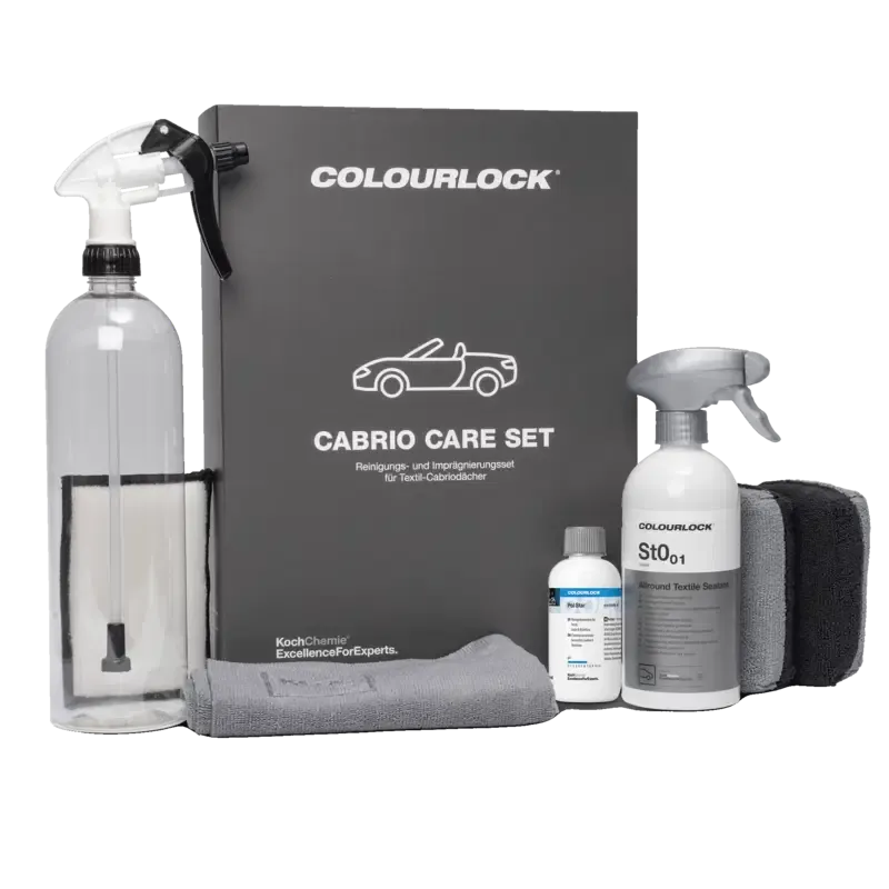 COLOURLOCK Cabrio Care Set -Reinigungs- und Imprägnierungsset für Textil-Cabriodach COLOURLOCK Cabrio Care Set -Reinigungs- und Imprägnierungsset für Textil-Cabriodach