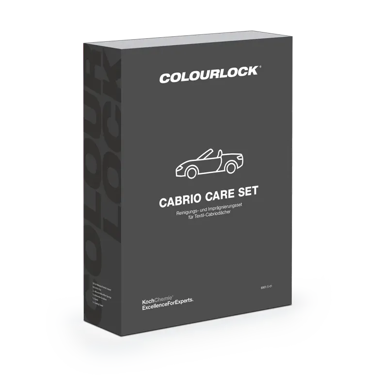 COLOURLOCK Cabrio Care Set -Reinigungs- und Imprägnierungsset für Textil-Cabriodach