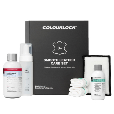 COLOURLOCK Smooth Leather Care Set - Pflegeset von COLOURLOCK für Glattleder ab dem dritten Jahr