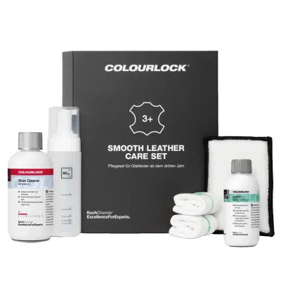COLOURLOCK Smooth Leather Care Set - Pflegeset von COLOURLOCK für Glattleder ab dem dritten Jahr