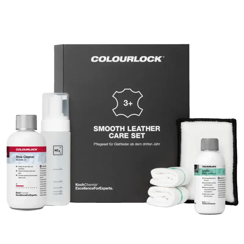 COLOURLOCK Smooth Leather Care Set - Pflegeset von COLOURLOCK für Glattleder ab dem dritten Jahr