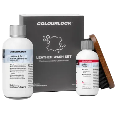 COLOURLOCK Leather Wash Set - Waschkonzentrat für Leder und Fell