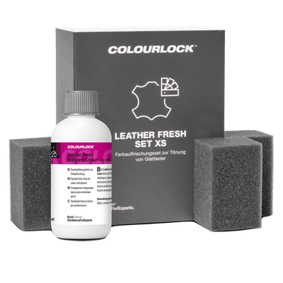 COLOURLOCK Leather Fresh Set XS - Farbauffrischungsset zur Tönung von Glattleder