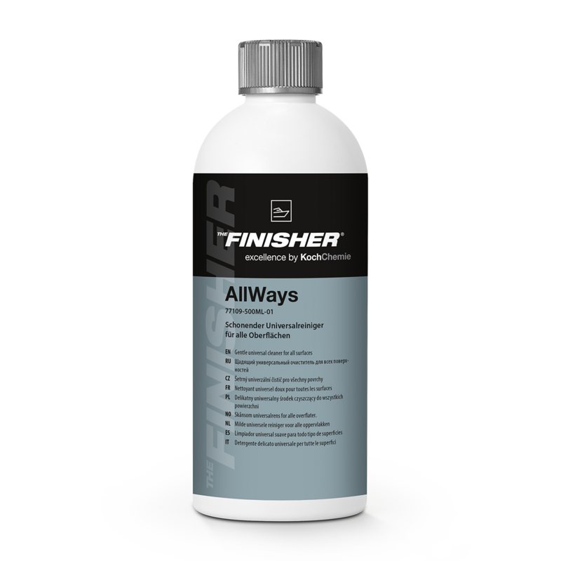 THE FINISHER AllWays 500ml — Shampoo für die schonende und gründliche Handwäsche