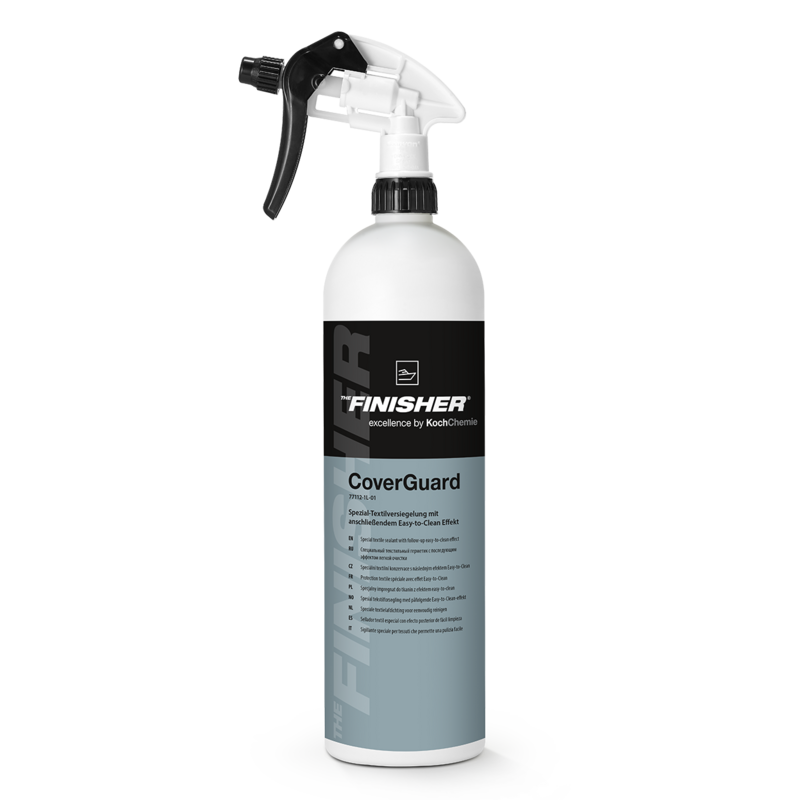THE FINISHER CoverGuard 1l — Schützt alle Textilien auf deinem Boot vor Umwelteinflüssen THE FINISHER CoverGuard 1l — Schützt alle Textilien auf deinem Boot vor Umwelteinflüssen