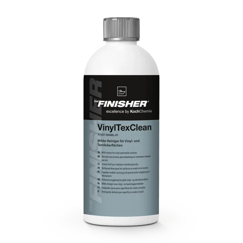 THE FINISHER VinylTexClean 500ml — Extramilder Polsterreiniger für dein Boot