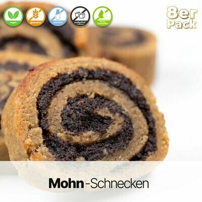 Mohnschnecken – 8er Pack Mohnschnecken – 8er Pack