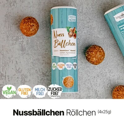 Nussbällchen Röllchen (100g) Nussbällchen Röllchen (100g)