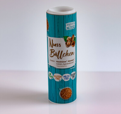 Nussbällchen Röllchen Nussbällchen Röllchen