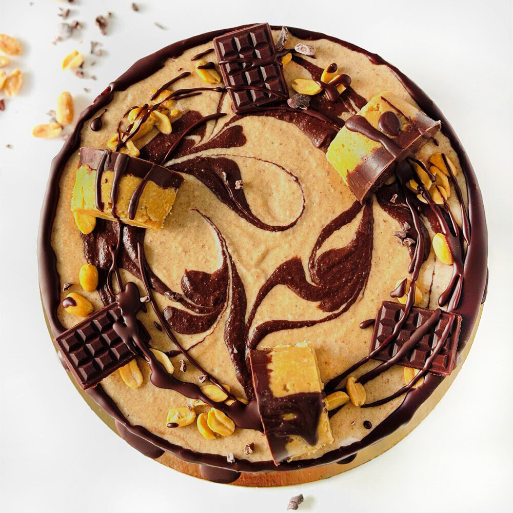 Vegan RawCake Salted-Caramel glutenfrei ohne zucker