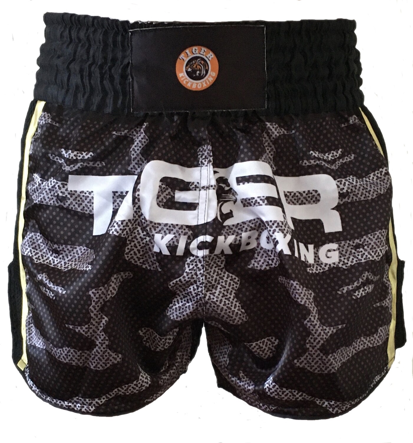 Tiger Kickboxing Camo Thai Style Fight Shorts