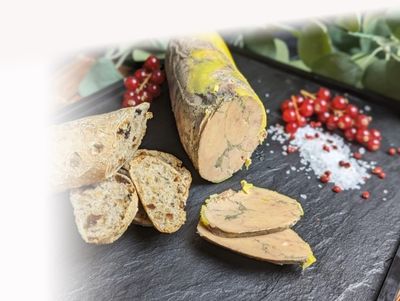 Terrine de foie gras mi-cuit