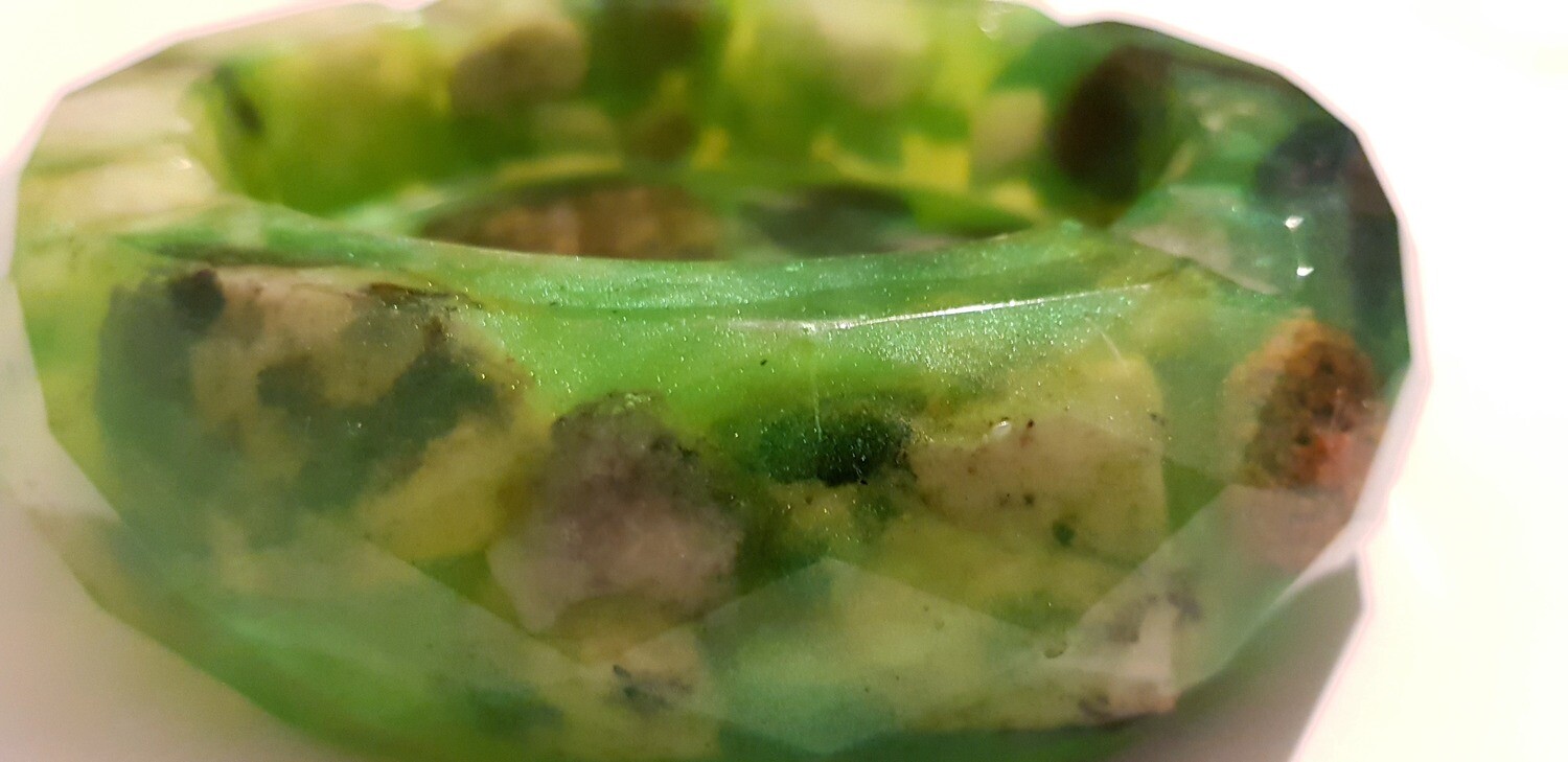 Posacenere  Galaxy Verde