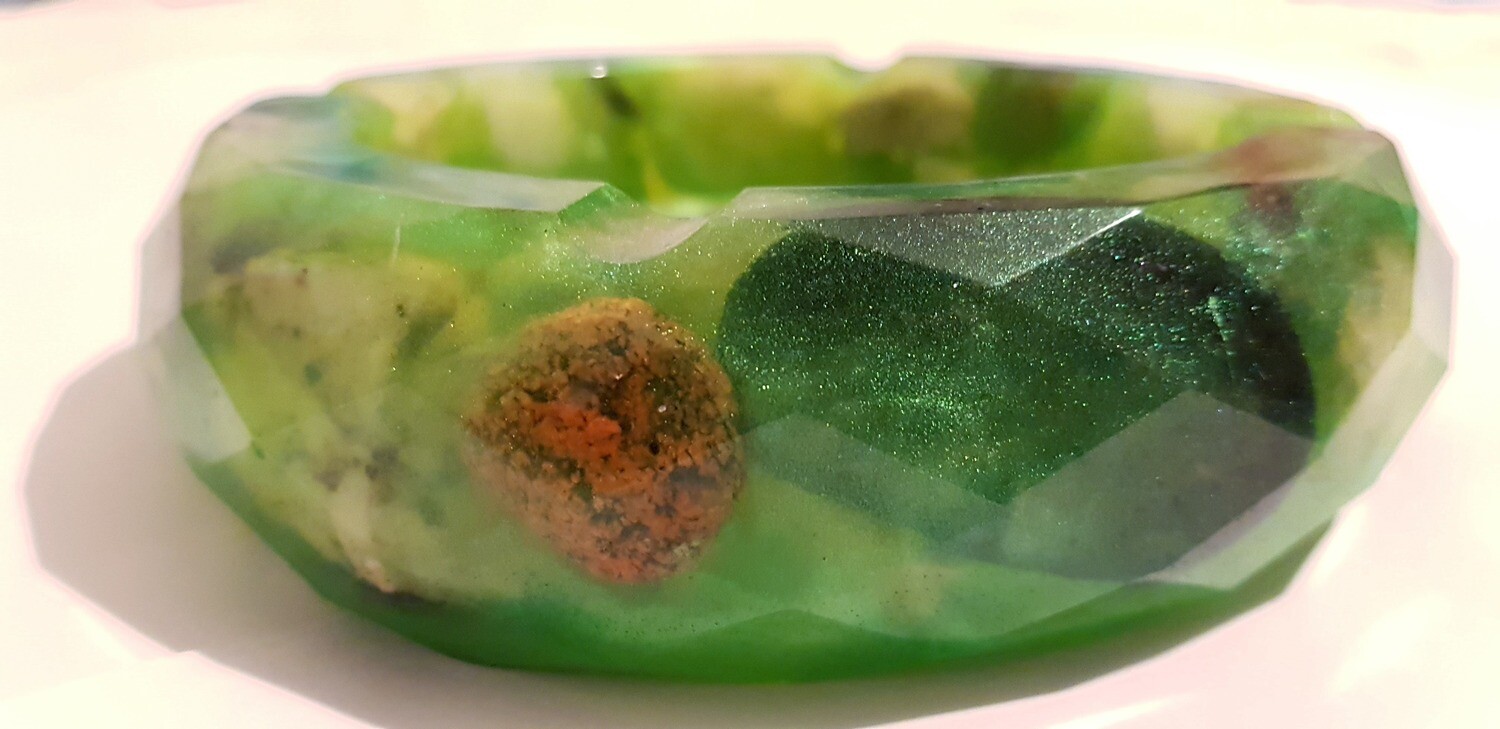 Posacenere  Galaxy Verde