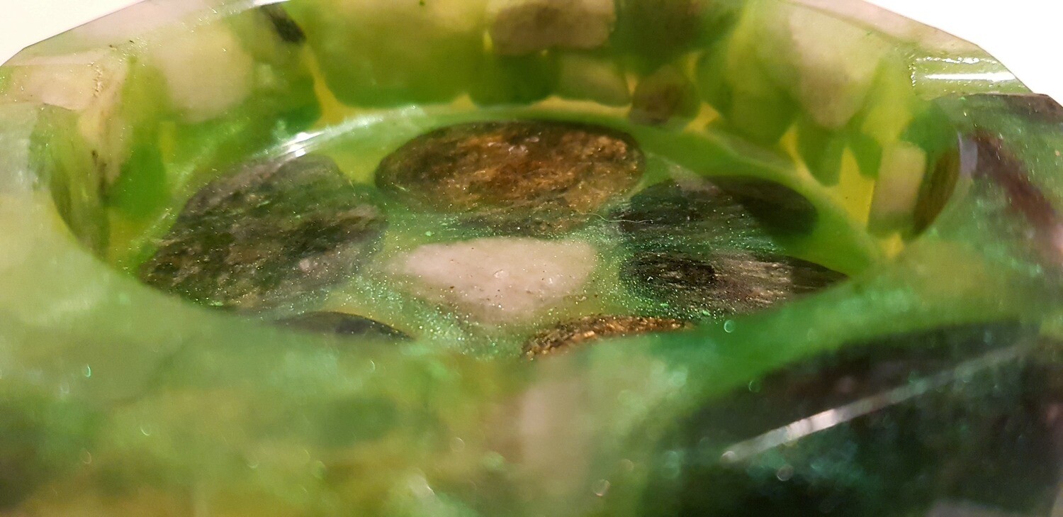 Posacenere  Galaxy Verde