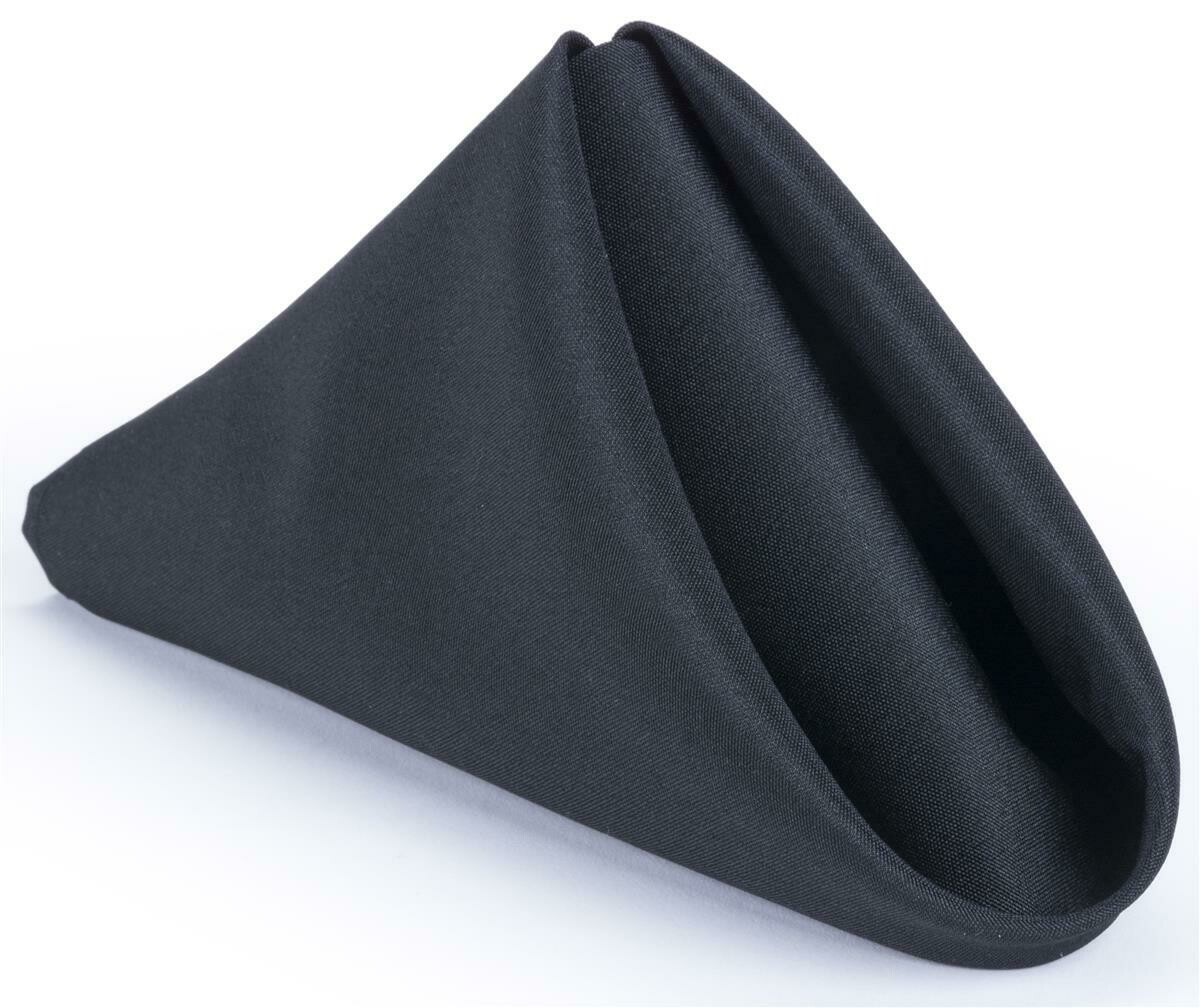Cloth Napkin, Color: Black
