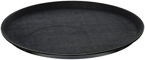 WAITER SERVING TRAY BLACK