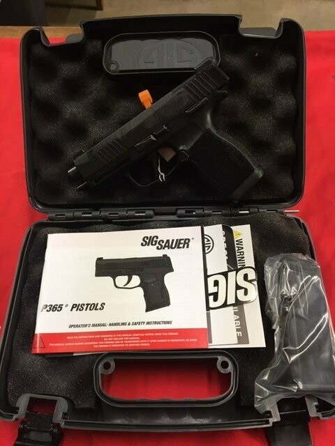 Sig Sauer P365 9mm w/x-ray sights