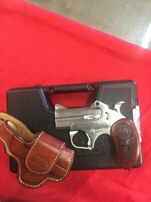 BOND ARMS BROWN BEAR 45 COLT/ LEATHER HOLSTER