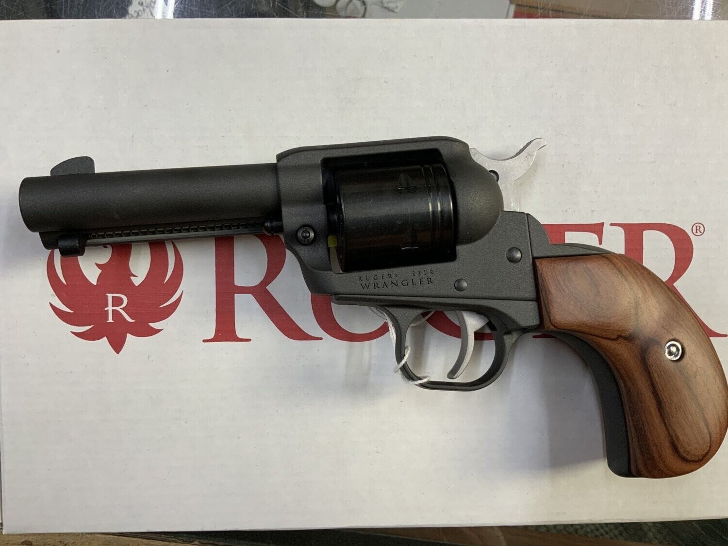 Ruger Wrangler 22LR birds head grip 3 3/4” barrel