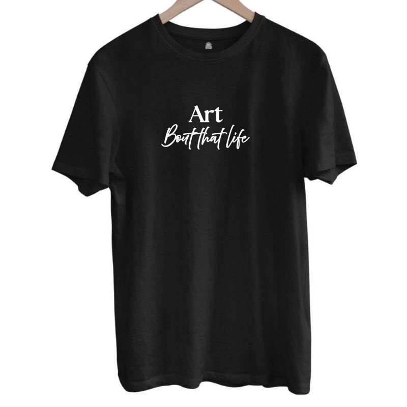 Art Tee - White Logo