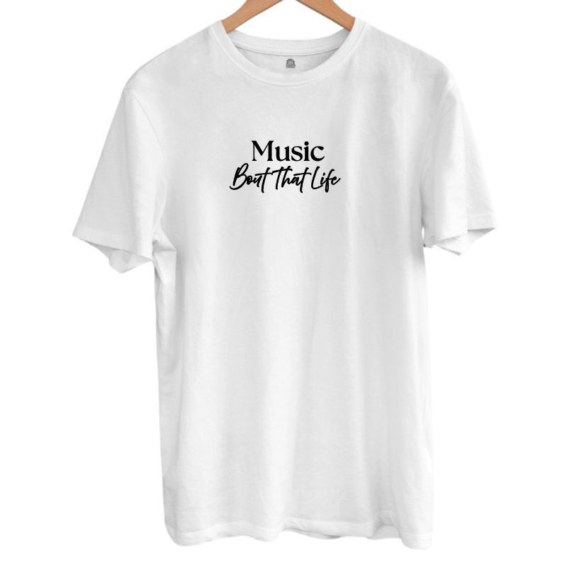 Music Tee - Black Logo