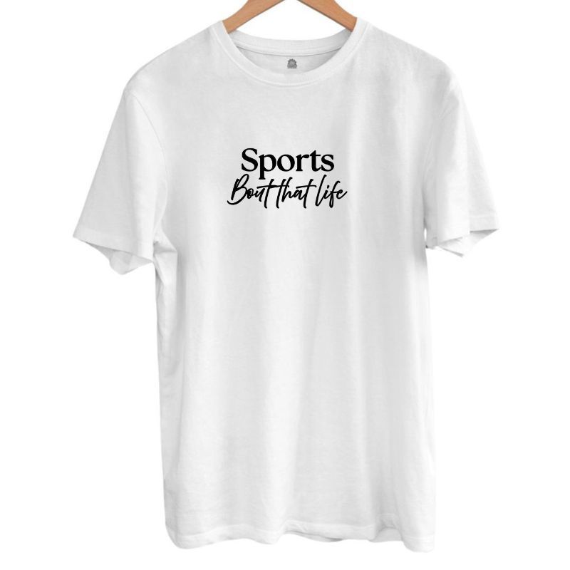 Sports Tee - Black Logo
