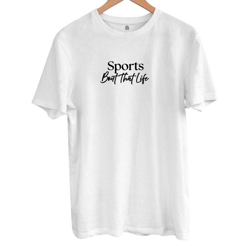 Sports Tee - Black Logo