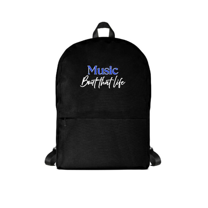 Music Backpack - Blue Logo