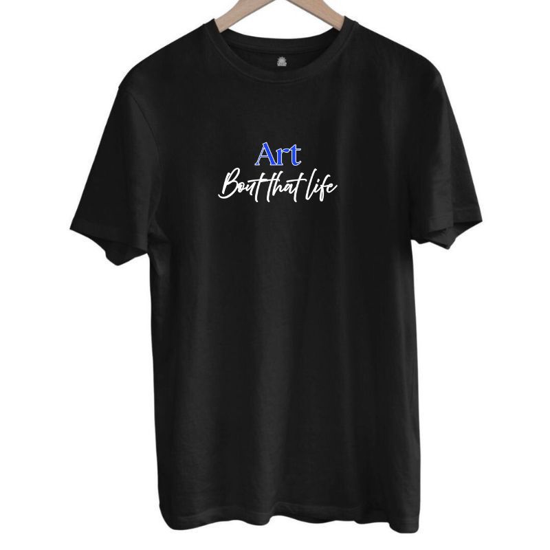 Art Tee - Blue Logo