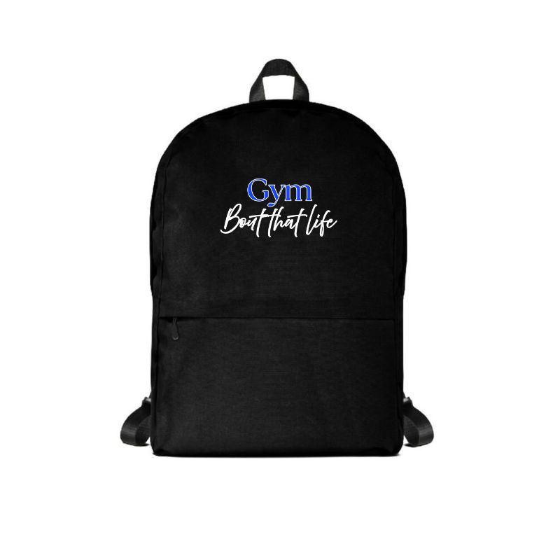 Gym Backpack - Blue Logo