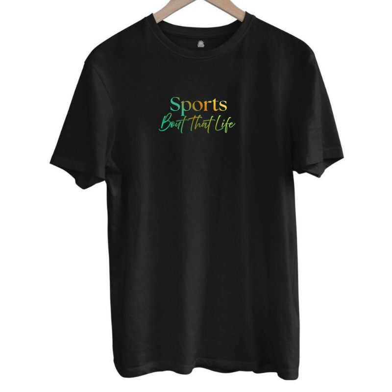 Sports Tee - Green Logo