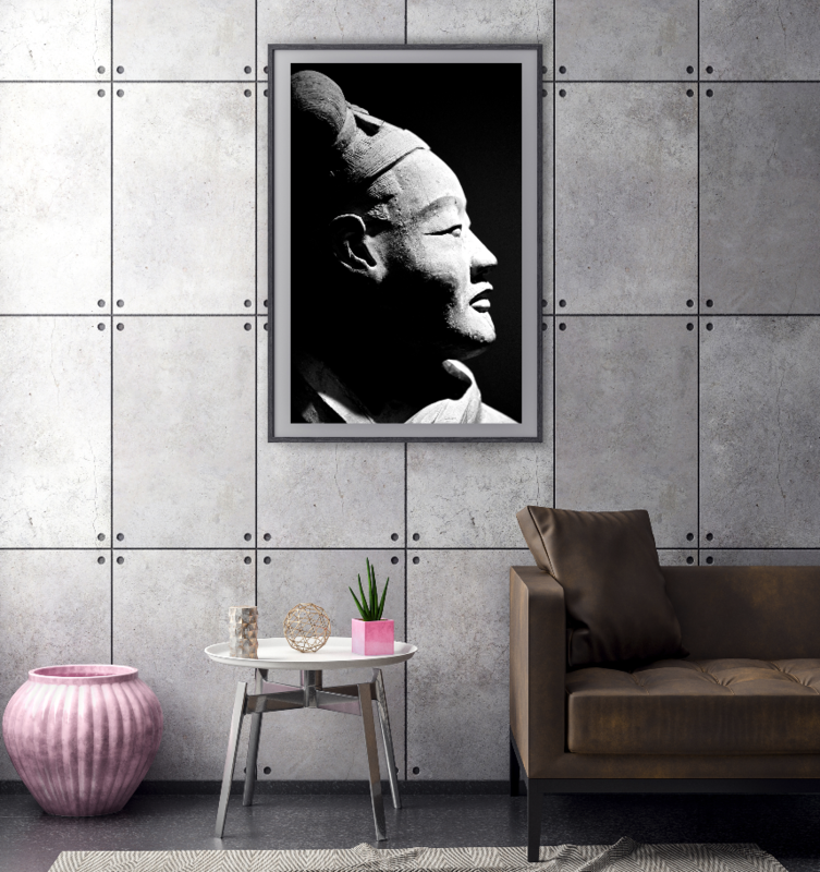 WARRIOR CHINA CANVAS (24&quot;x 36&quot;)
