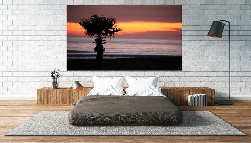 SMALL SUNSET PALM (49&quot;x 33&quot;)