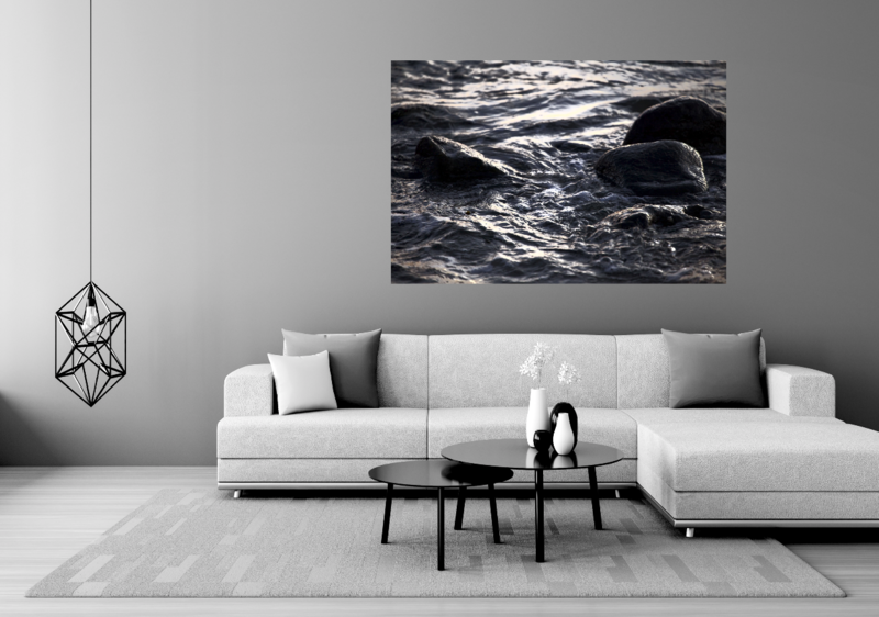 OCEAN ROCKS (36&quot;x 24&quot;)