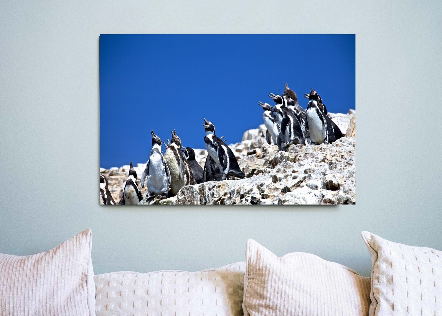 PENGUIN ROCK (49&quot;x33&quot;)