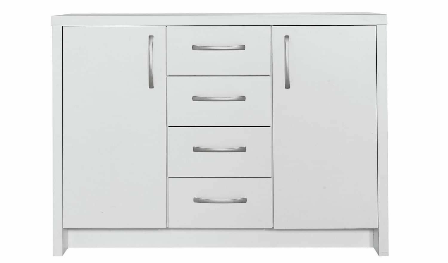 Brand New Argos Home Venice 2 Door 4 Drawer Sideboard - White No455/0381