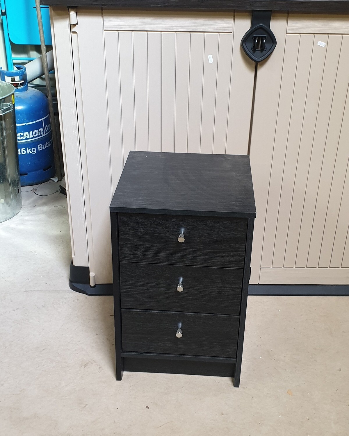 Malibu 3 Drawer Bedside Table Oak Effect No100517