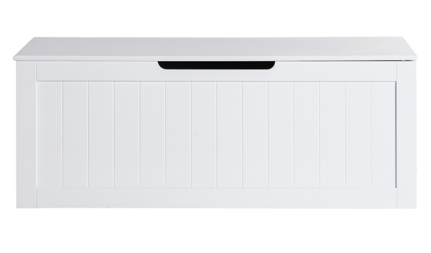 Marston XL Shaker Blanket Box - White U10^
