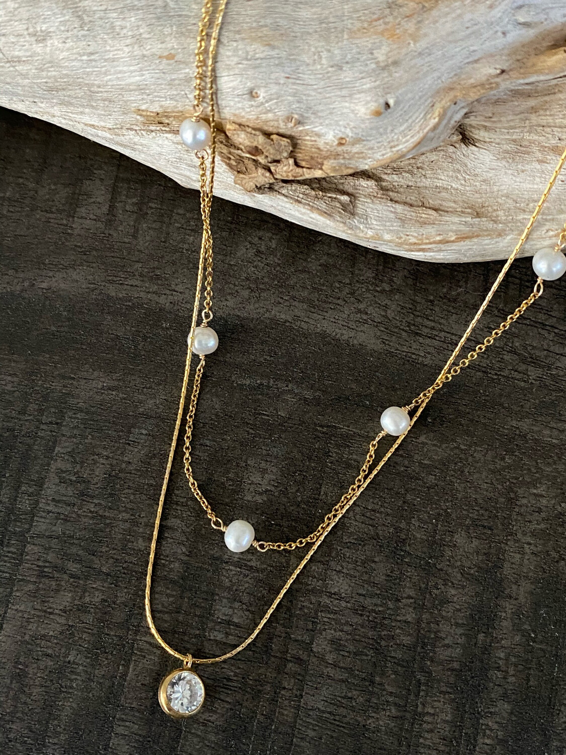 Layered 14k Gold Filled Necklace