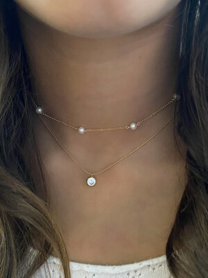 Layered 14k Gold Filled Necklace