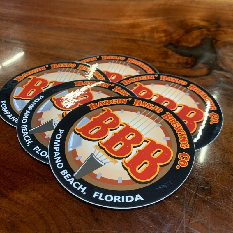 Bangin&#39; Banjo Logo -- Sticker Pack!