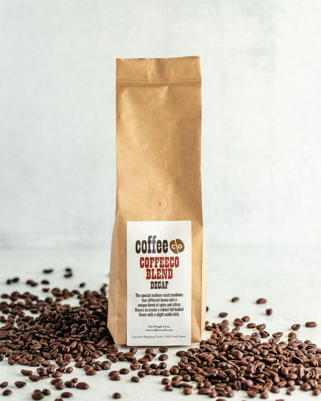 12 Oz Decaf House Blend Whole Bean