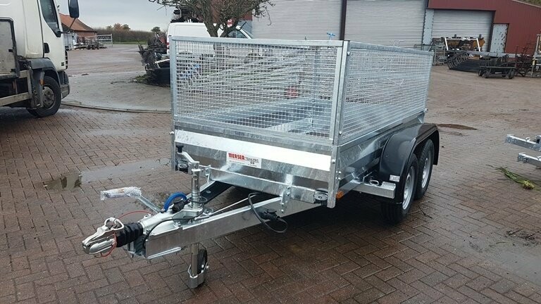 Rapide Trailers SIDE MESH KIT FOR 6X4 BOX TRAILER LIGHTWEIGHT. 3 SIDES + Ramp