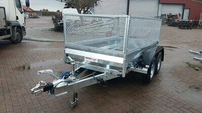 Rapide Trailers Box Trailer 8 x 4 Mesh Sides complete