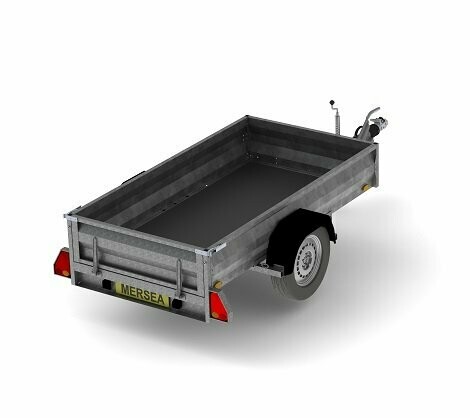 Rapide Trailers 6 x 4 Box Trailer 750 kg single axle