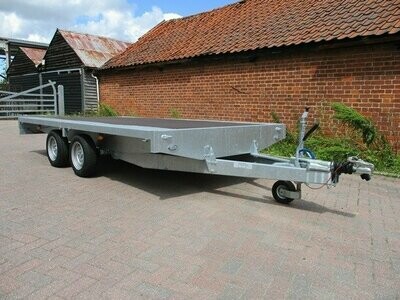 Rapide Trailers 14 x 6 flatbed trailer 2000kg twin axle