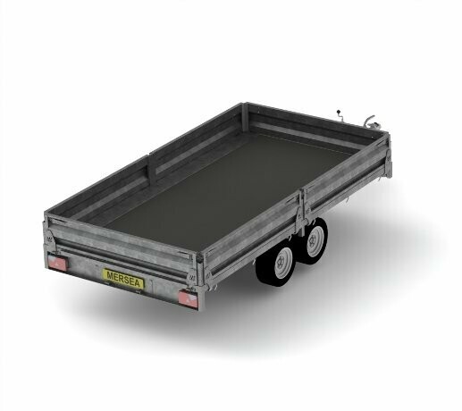 Rapide Trailers 12 x 6 Headboard, sides & tailgate all able to fold down