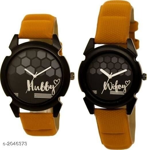 Hubby-Wifey Analog Watch